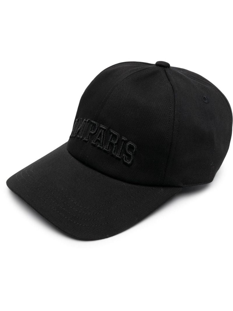 Black Logo-embroidered Baseball Cap