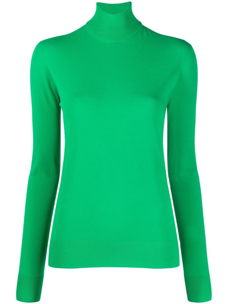 Green Roll-neck Sweater