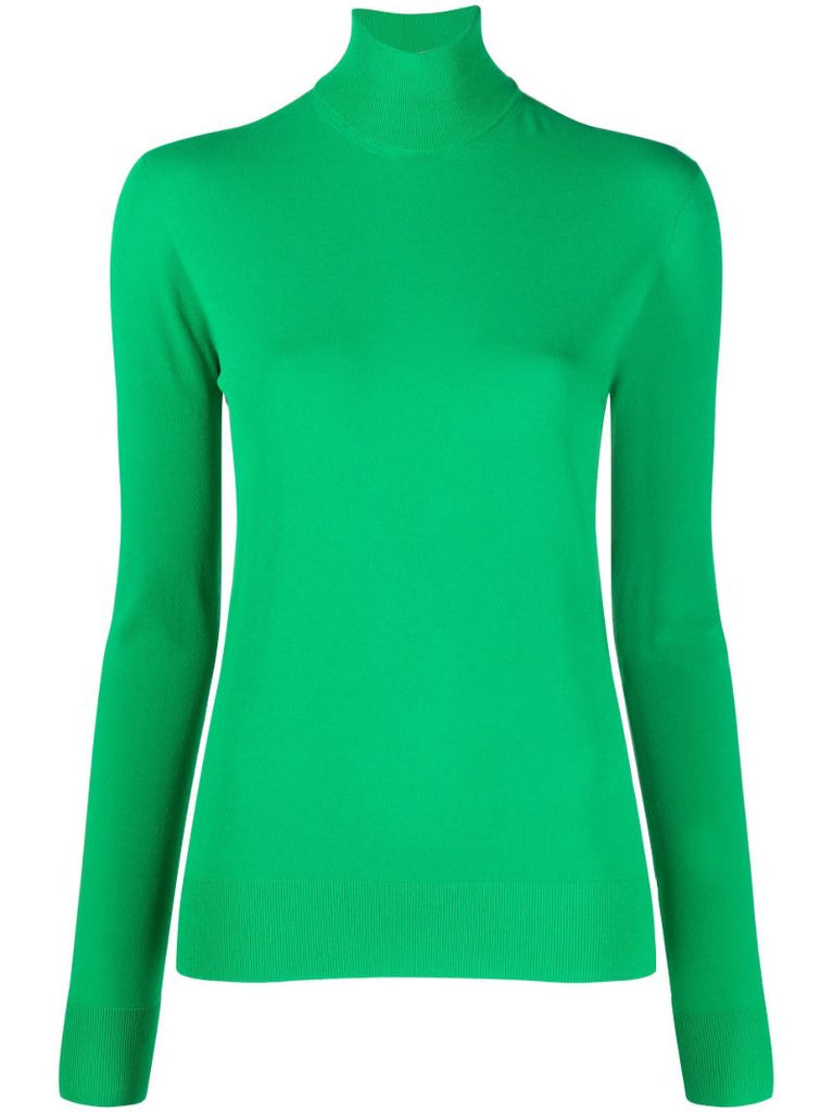 Green Roll-neck Sweater