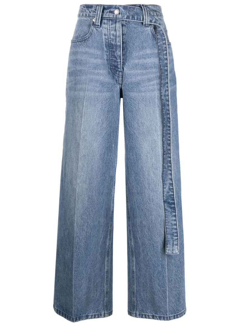 Blue Raver Belted Jeans