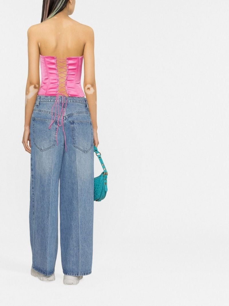 Blue Raver Belted Jeans