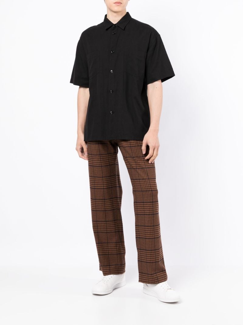 Black Mitchum Cotton Shirt