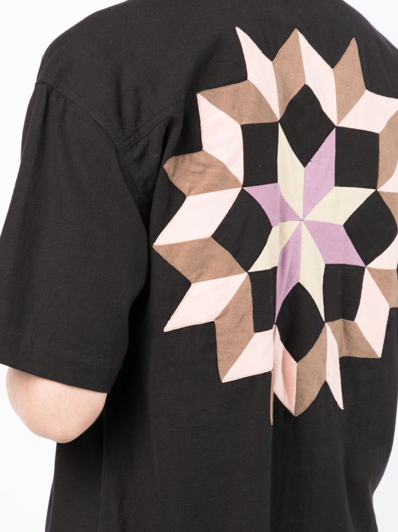 Black Mitchum Cotton Shirt