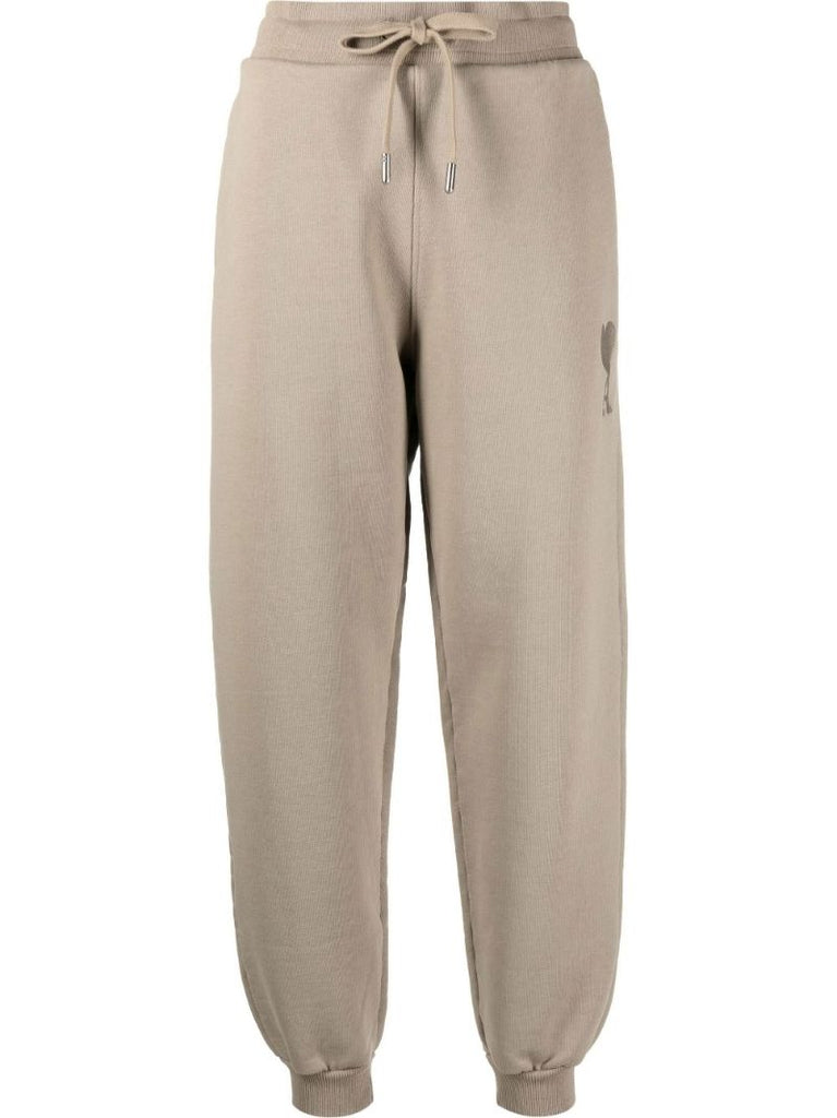 Neutral Ami De Coeur Organic Cotton Track Pants