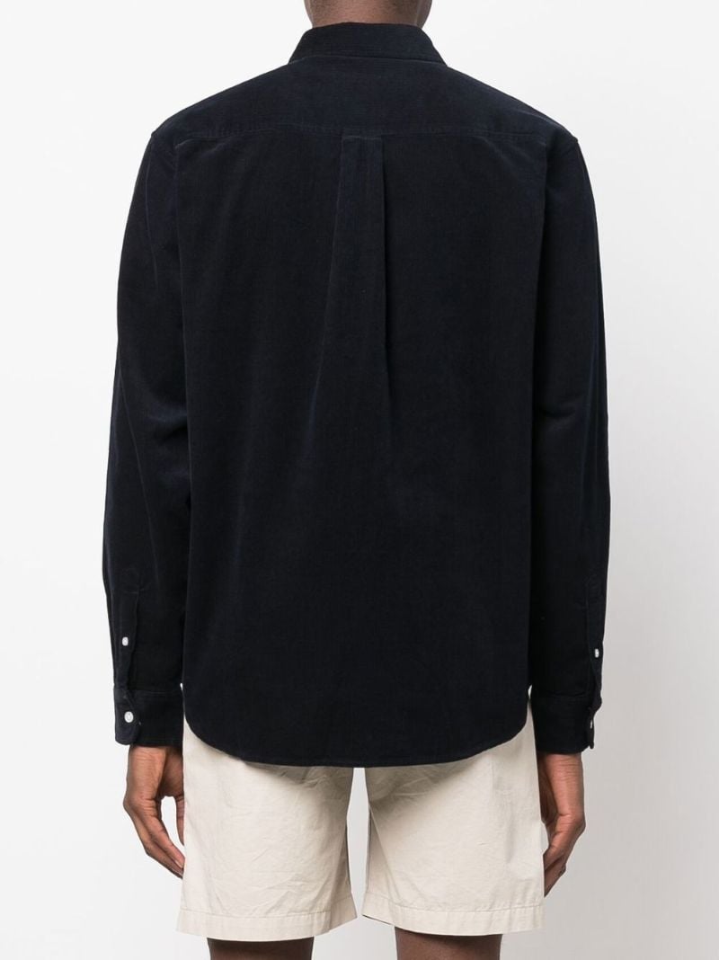 Blue Madison Corduroy Shirt