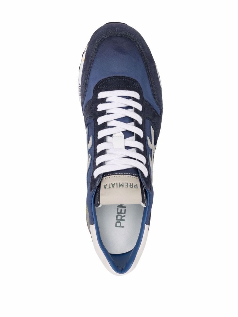 Blue Mick 5692 Suede Sneakers