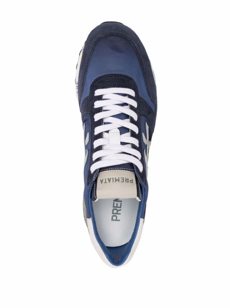 Blue Mick 5692 Suede Sneakers
