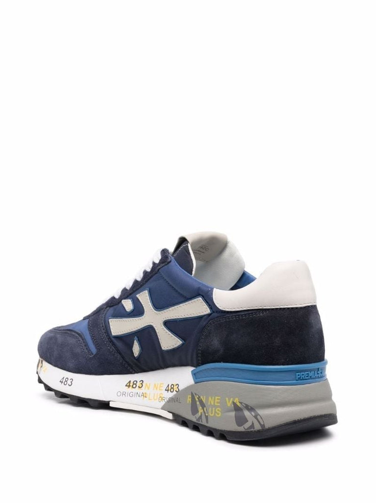 Blue Mick 5692 Suede Sneakers