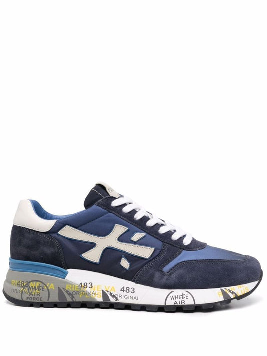 Blue Mick 5692 Suede Sneakers