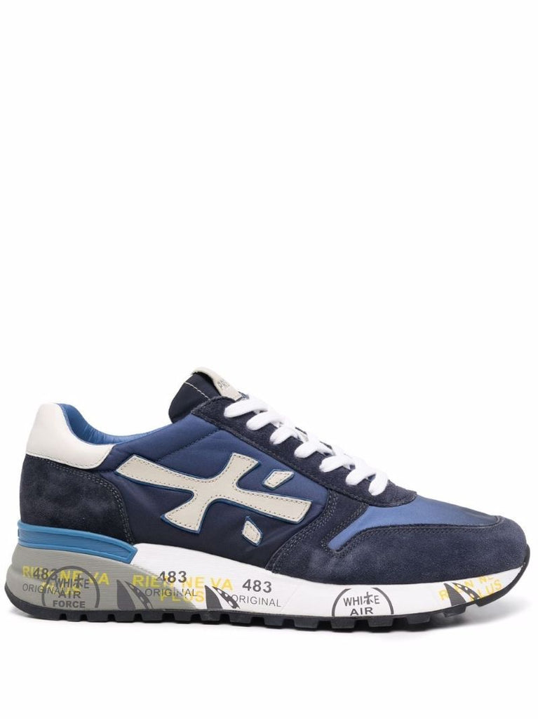 Blue Mick 5692 Suede Sneakers