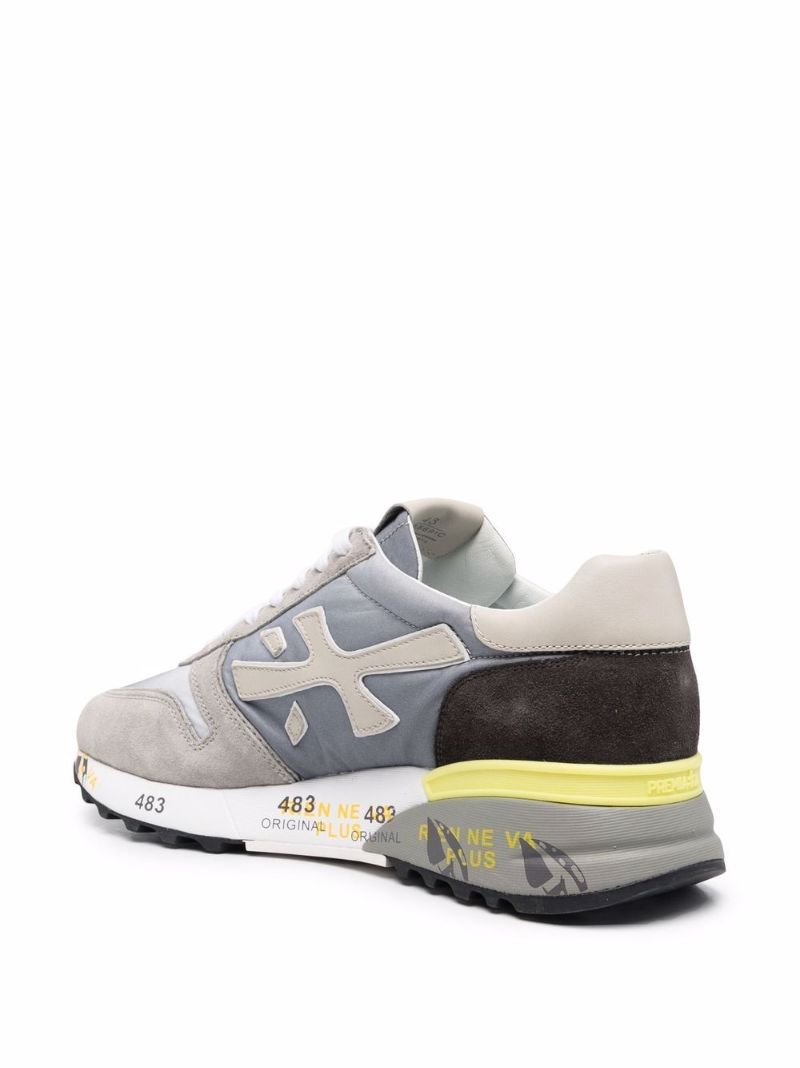 Grey Mick 5691 Suede Sneakers