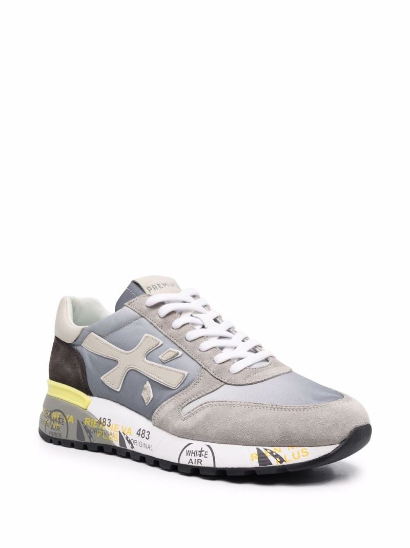 Grey Mick 5691 Suede Sneakers