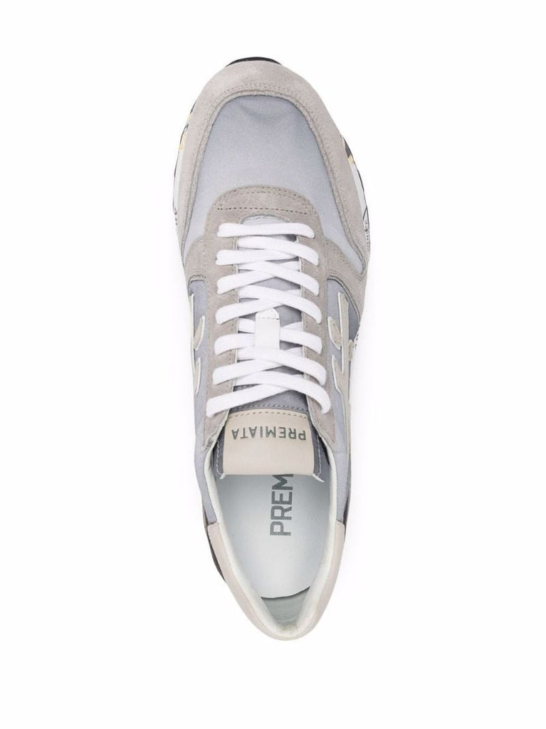 Grey Mick 5691 Suede Sneakers
