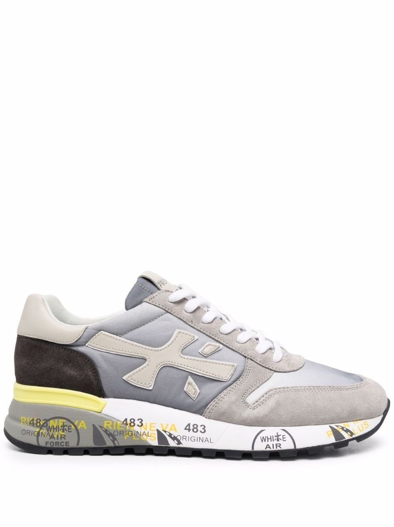 Grey Mick 5691 Suede Sneakers