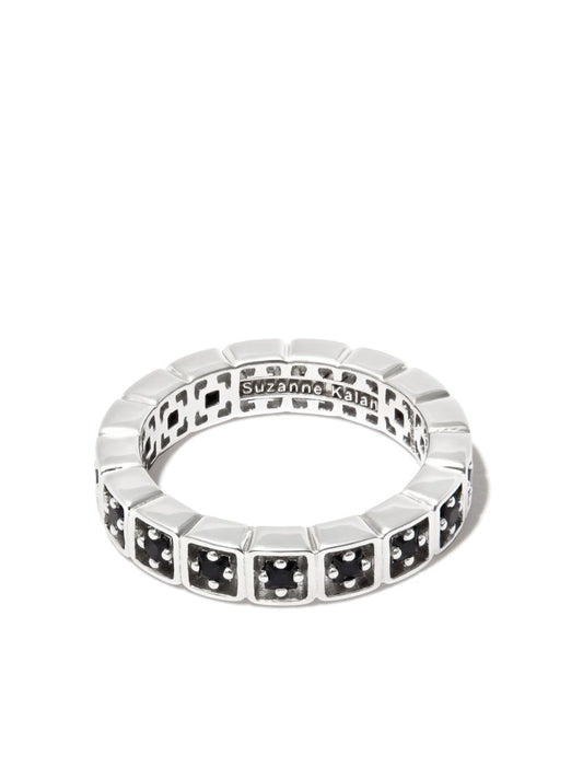 18k White Gold Mini Sapphire Ring