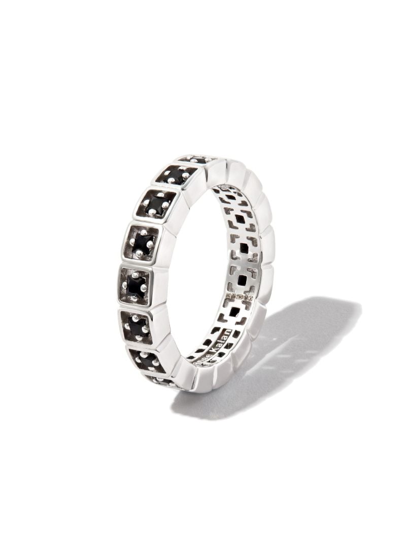 18k White Gold Mini Sapphire Ring