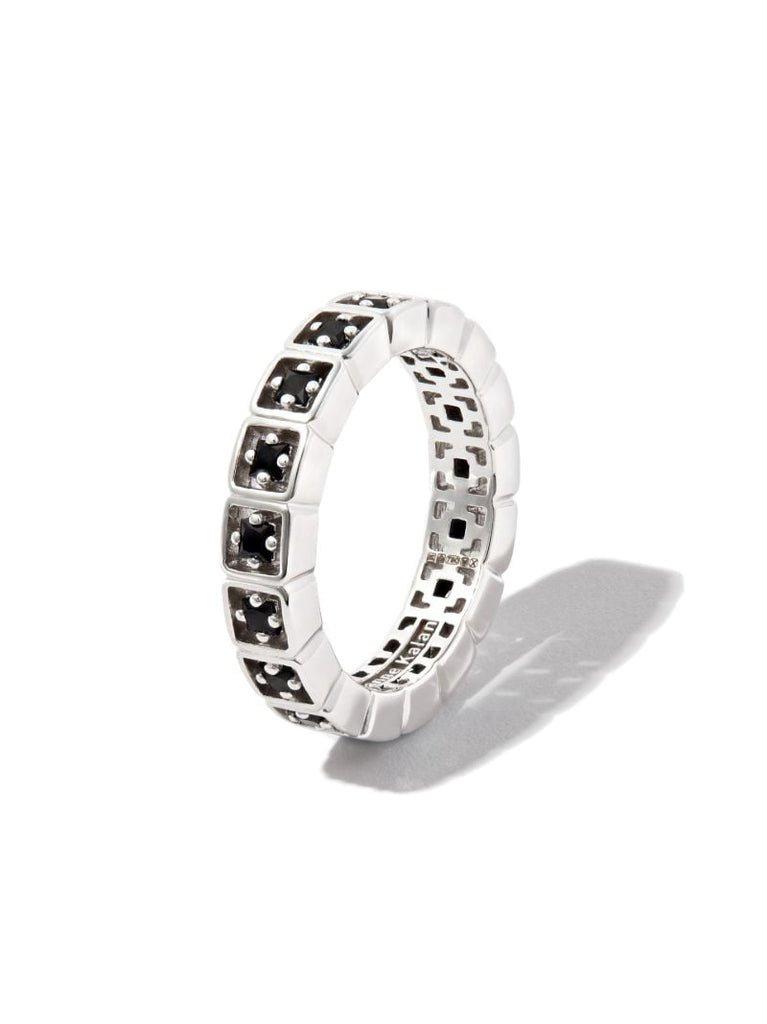 18k White Gold Mini Sapphire Ring