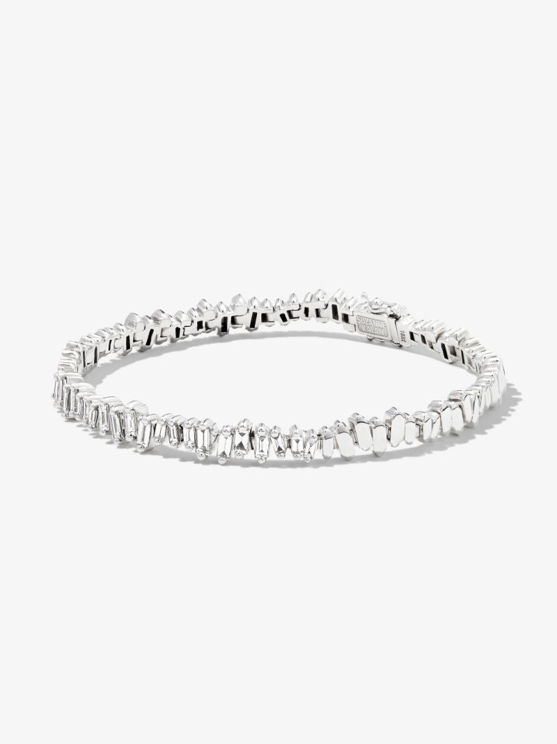 18k White Gold Diamond Bracelet