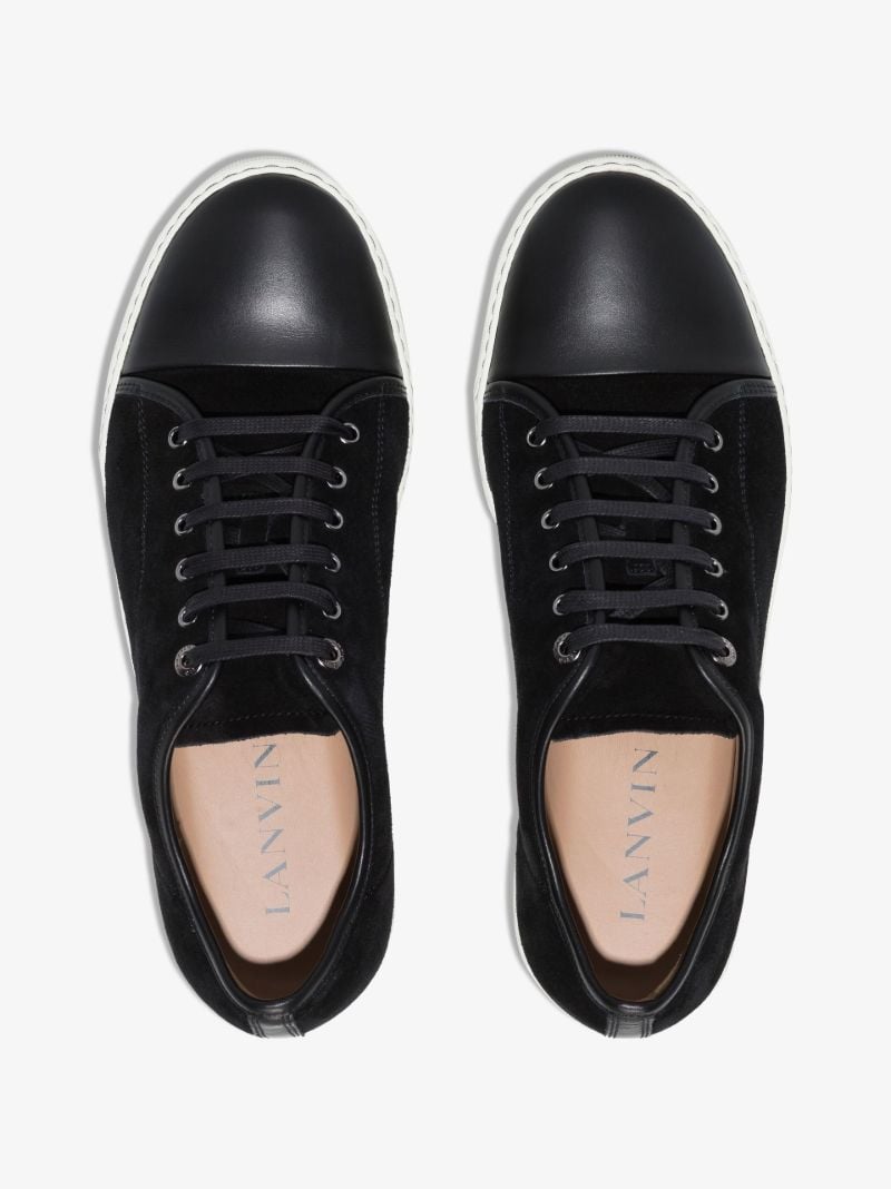 Black Dbb1 Low-top Suede Sneakers