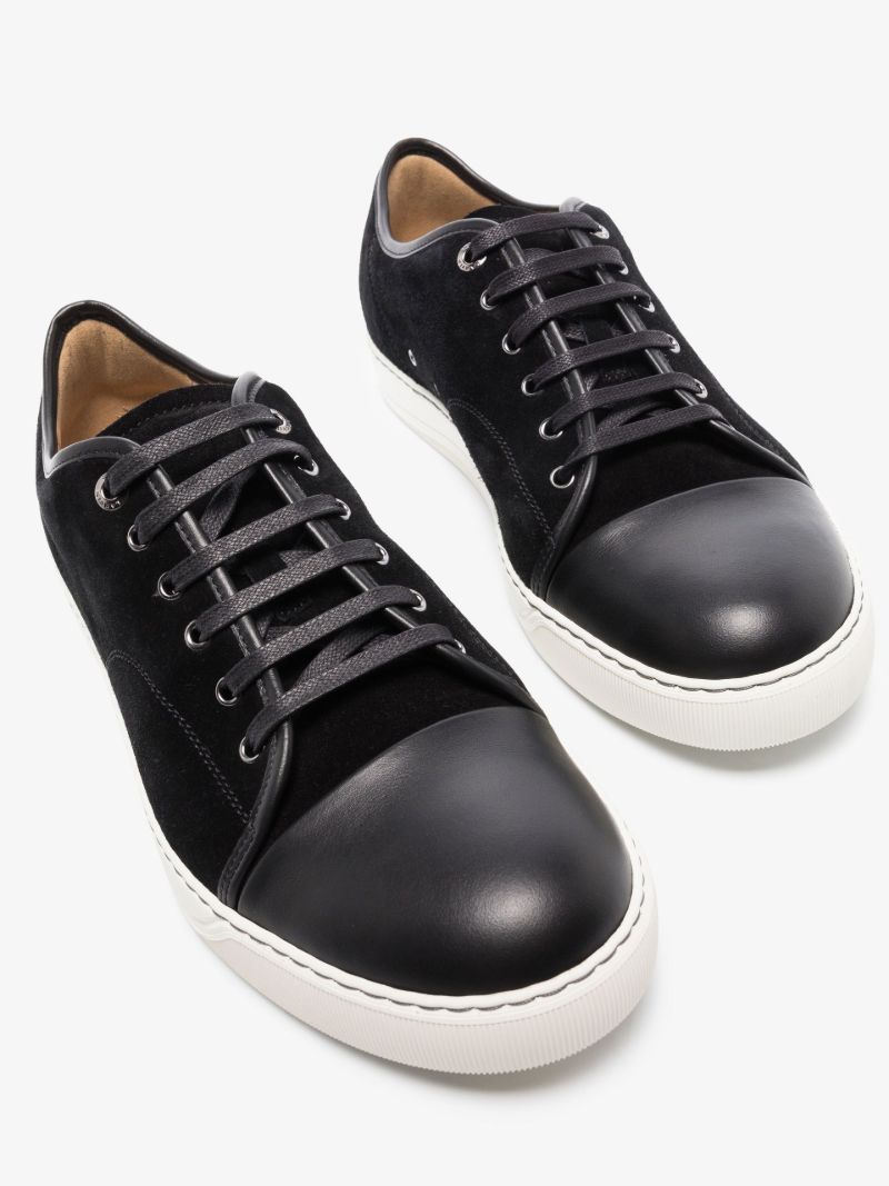Black Dbb1 Low-top Suede Sneakers