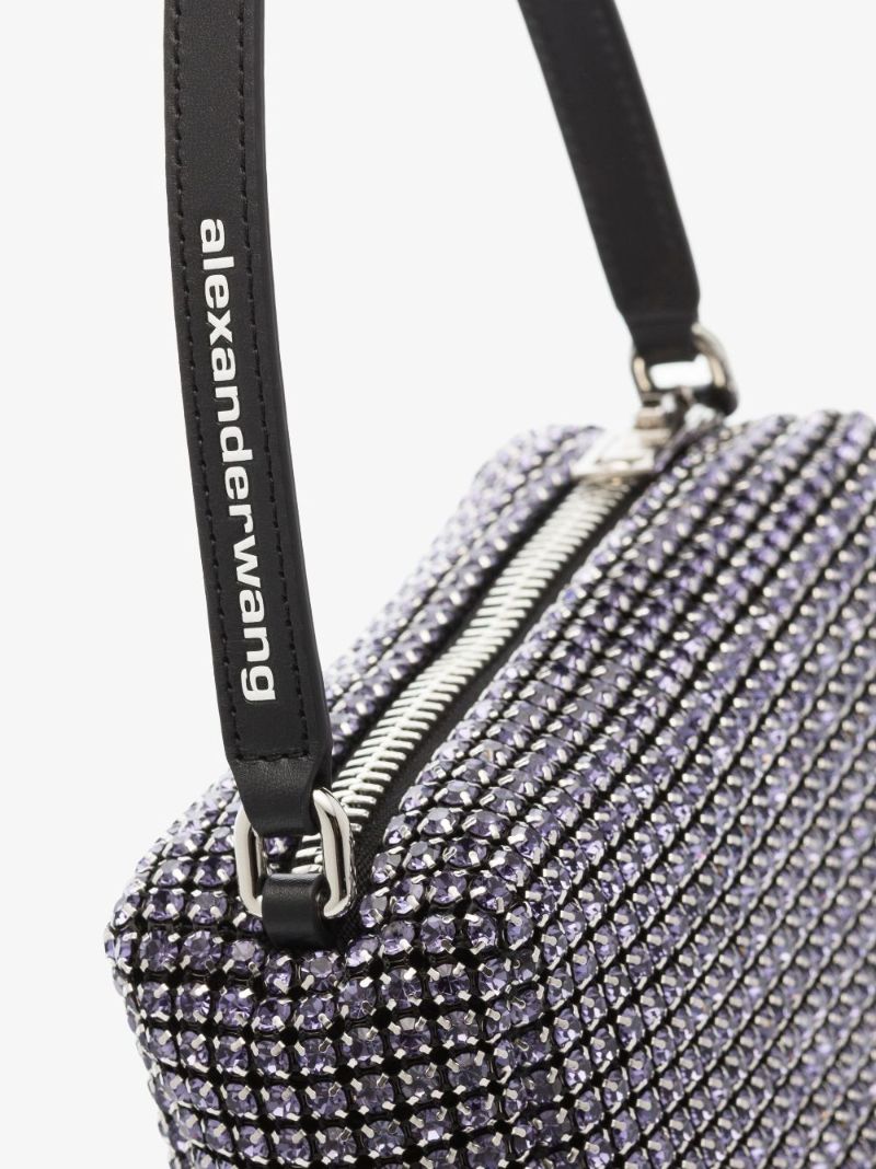 Purple Heiress Embellished Mini Bag
