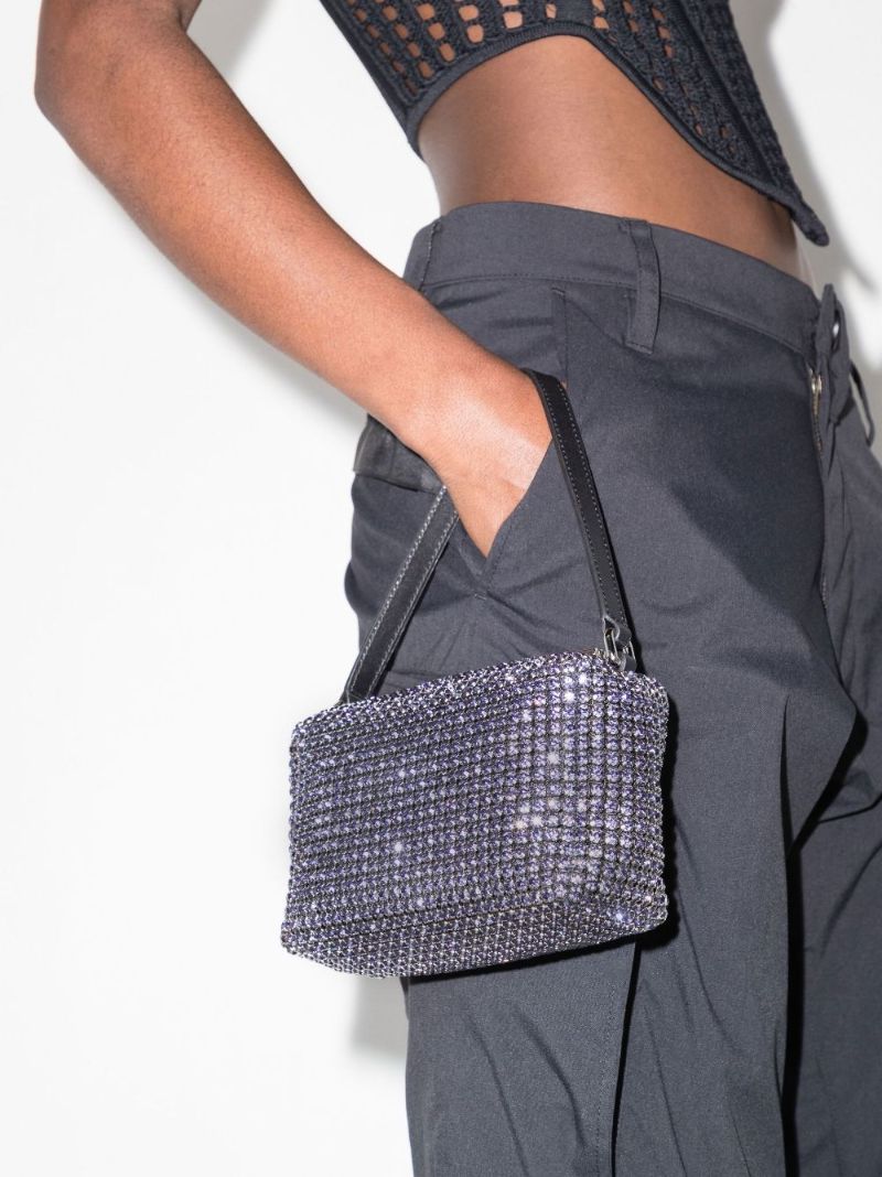 Purple Heiress Embellished Mini Bag