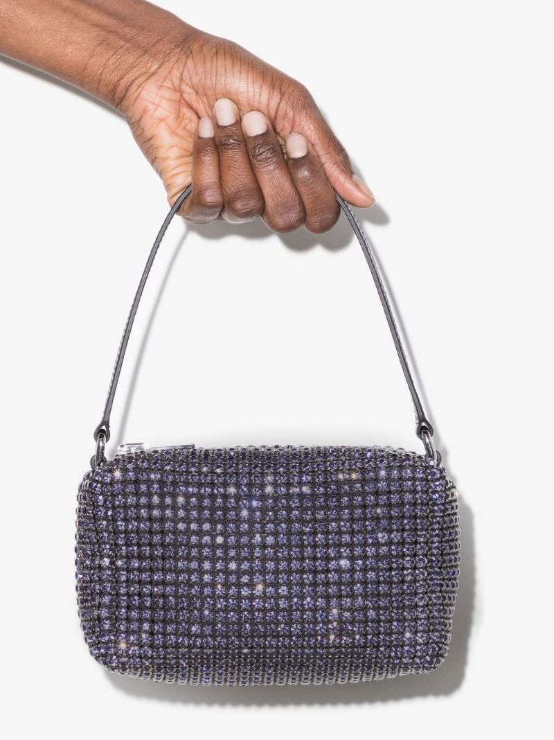 Purple Heiress Embellished Mini Bag