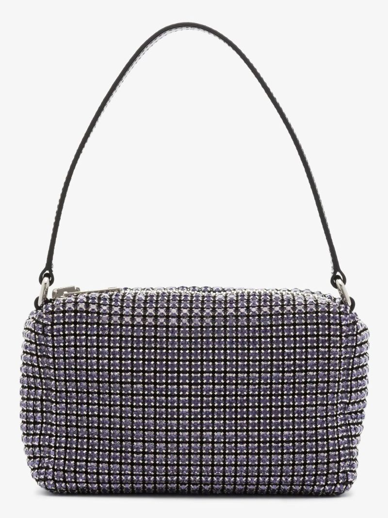 Purple Heiress Embellished Mini Bag