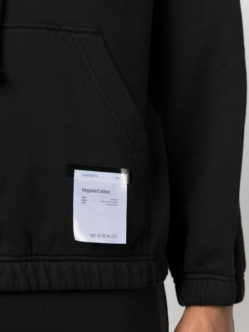 Black Core Organic Cotton Hoodie
