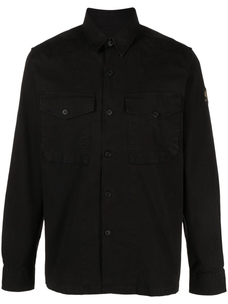 Black Scape Long-sleeve Shirt