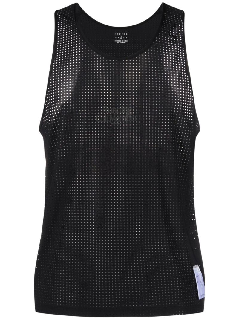 Black SpaceÃ¢â_x0082_¬â_x0080__x0098_o Running Tank Top