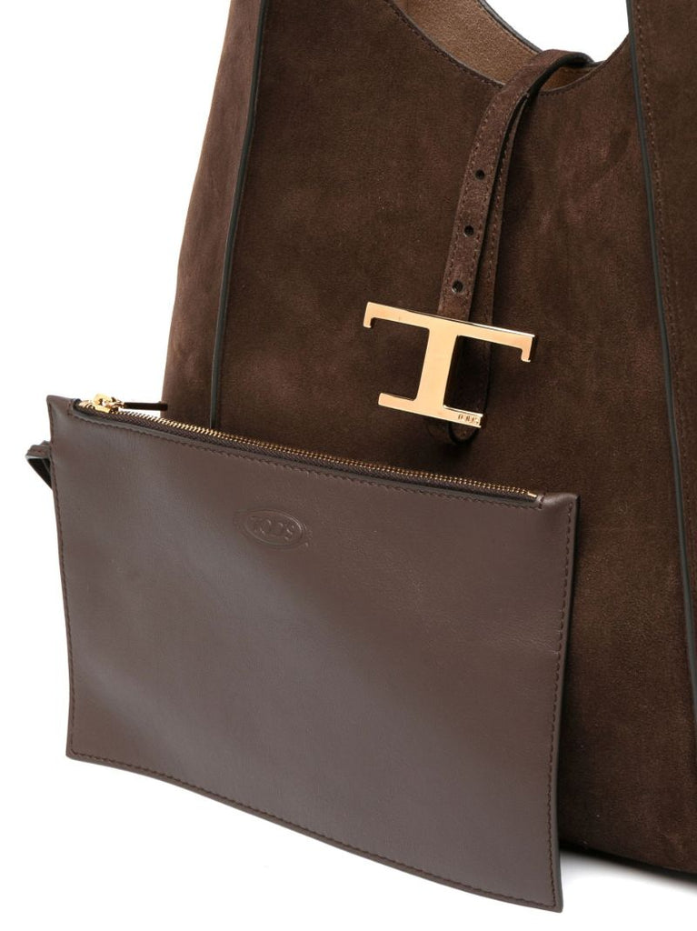 Brown Timeless Large Leather Tote Bag