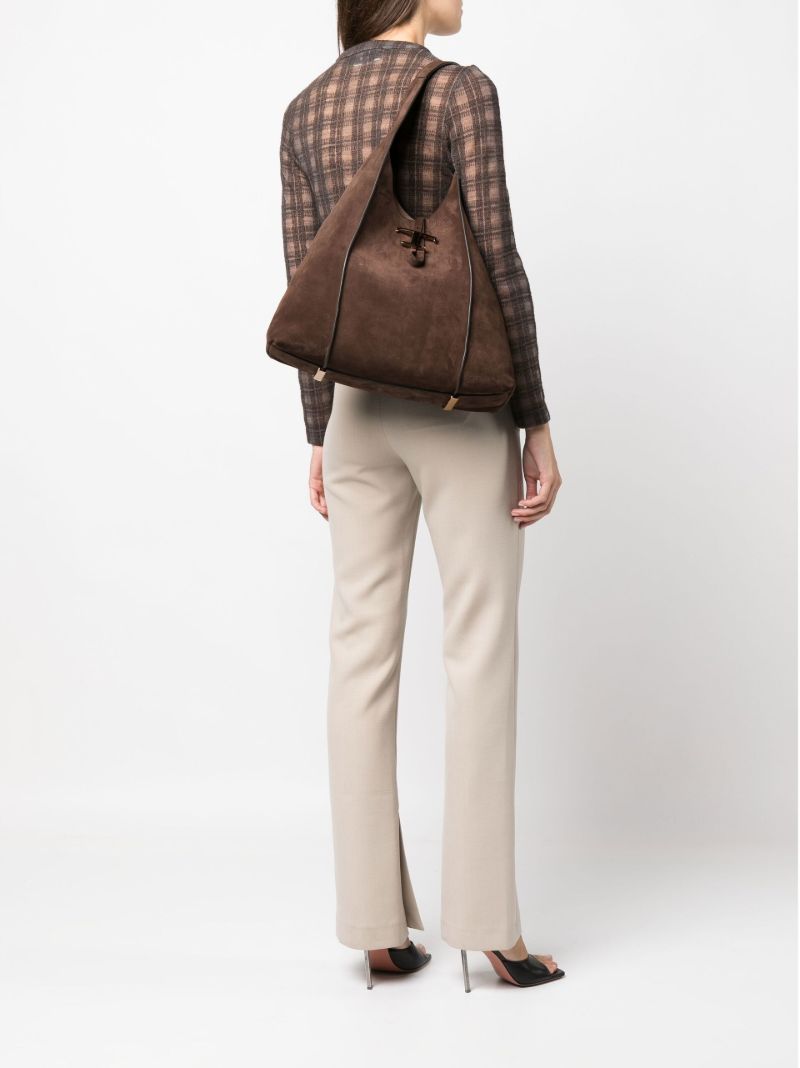 Brown Timeless Large Leather Tote Bag