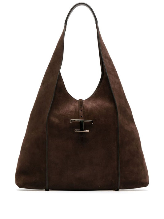 Brown Timeless Large Leather Tote Bag