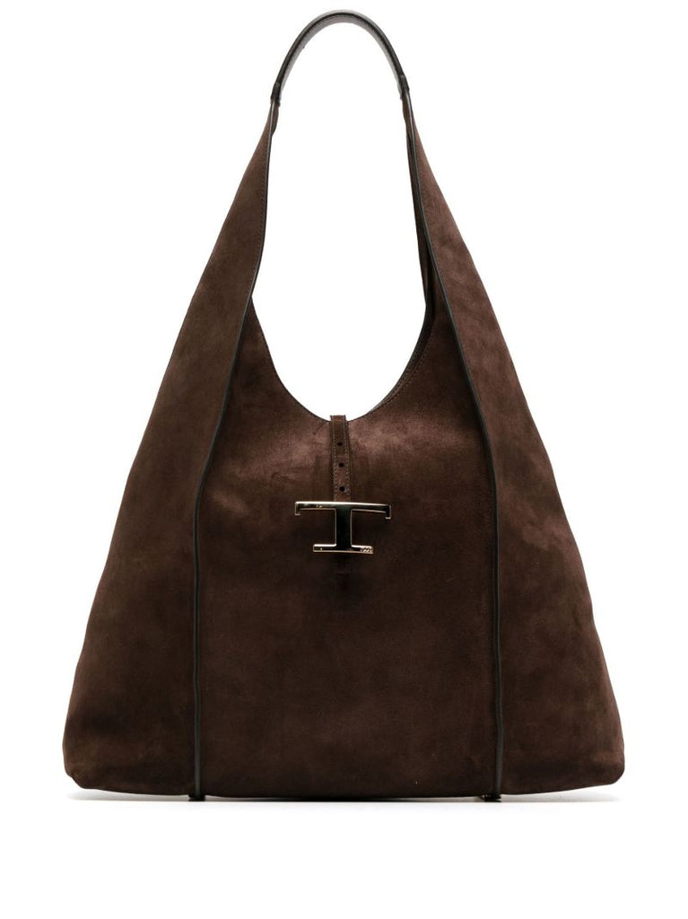 Brown Timeless Large Leather Tote Bag