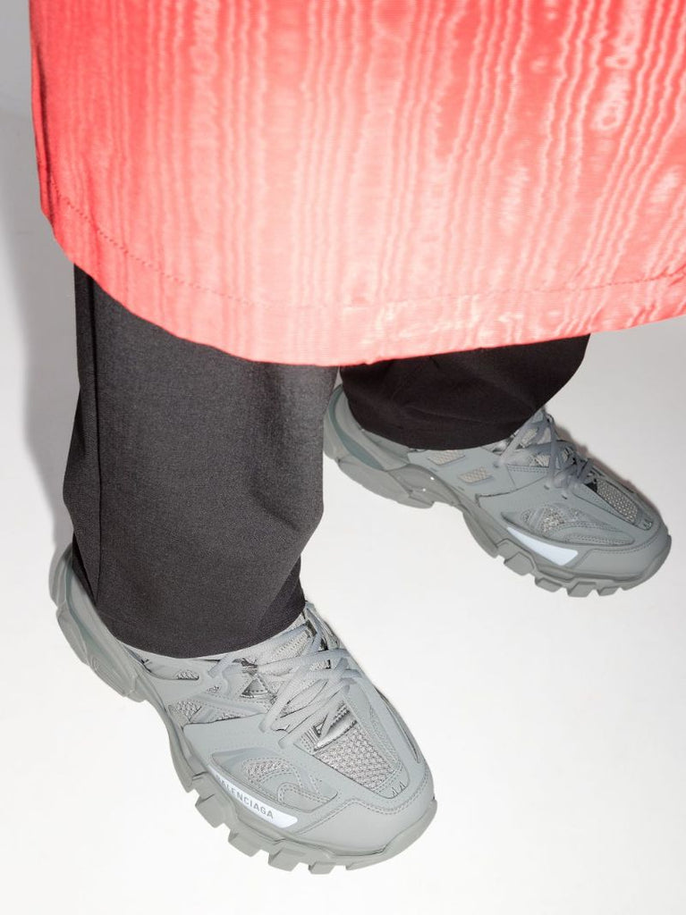 Grey Track Sneakers