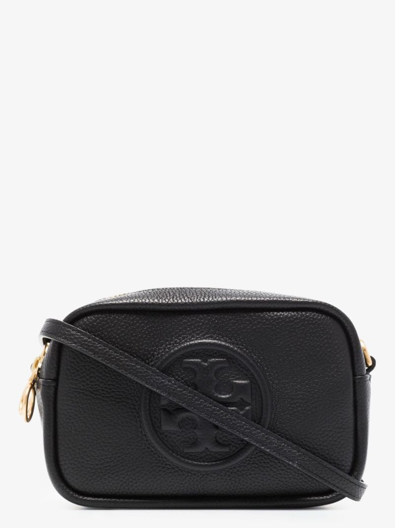 Black Perry BombÃ_x0083_Â© Mini Leather Cross Body Bag