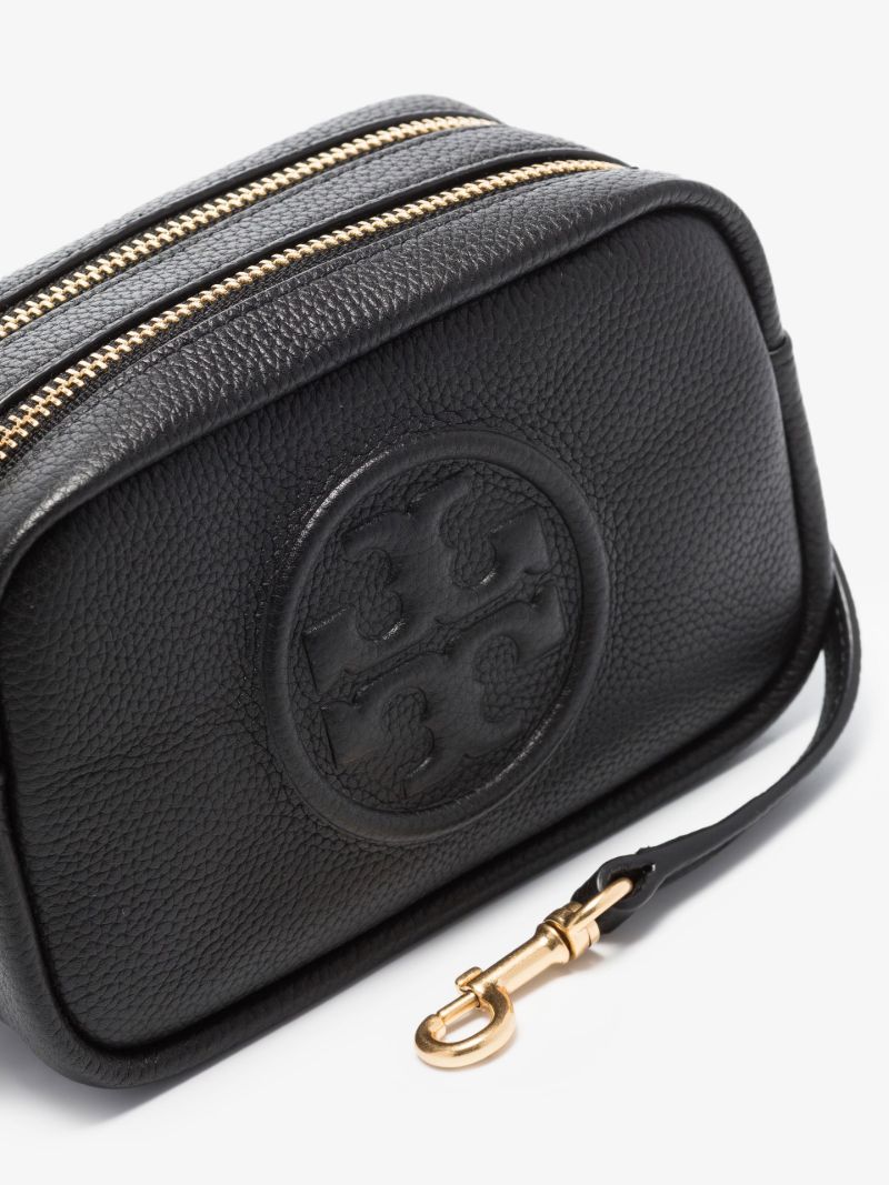 Black Perry BombÃ_x0083_Â© Mini Leather Cross Body Bag