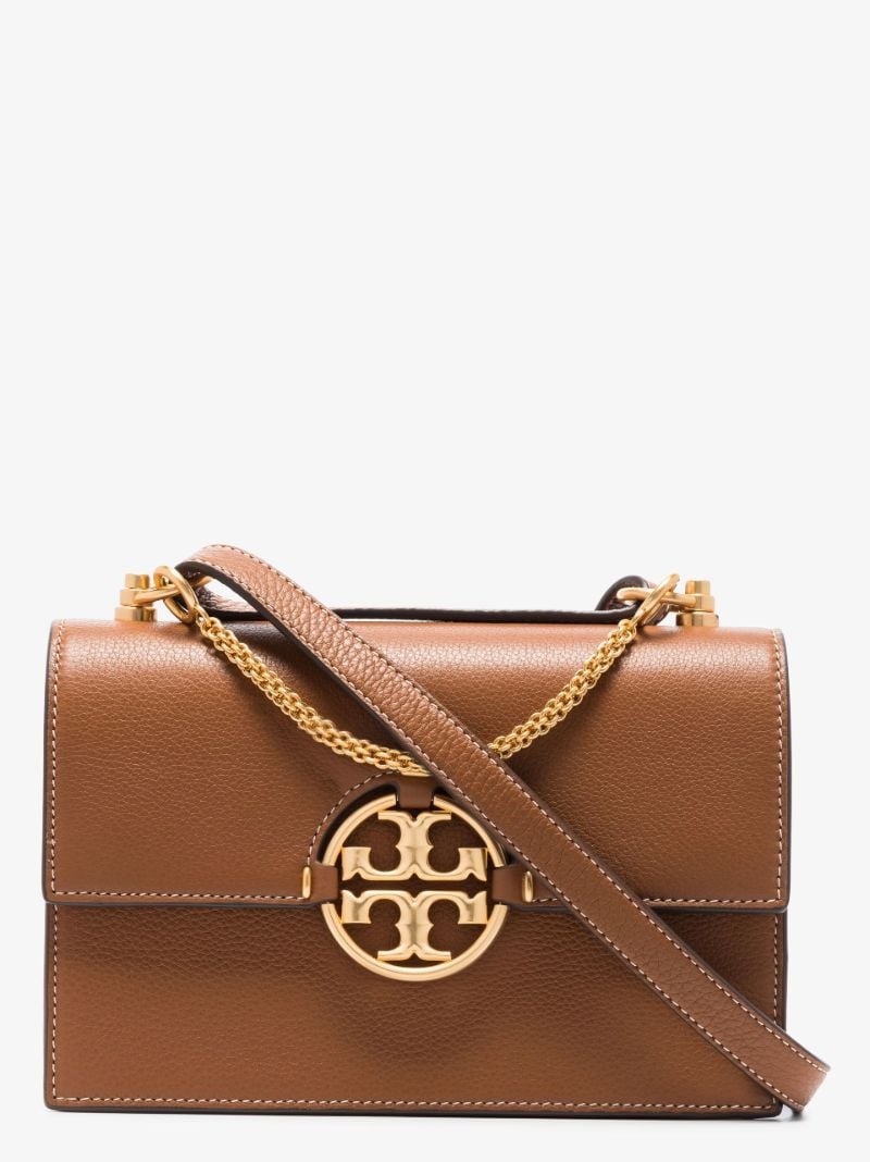 Brown Miller Small Leather Cross Body Bag