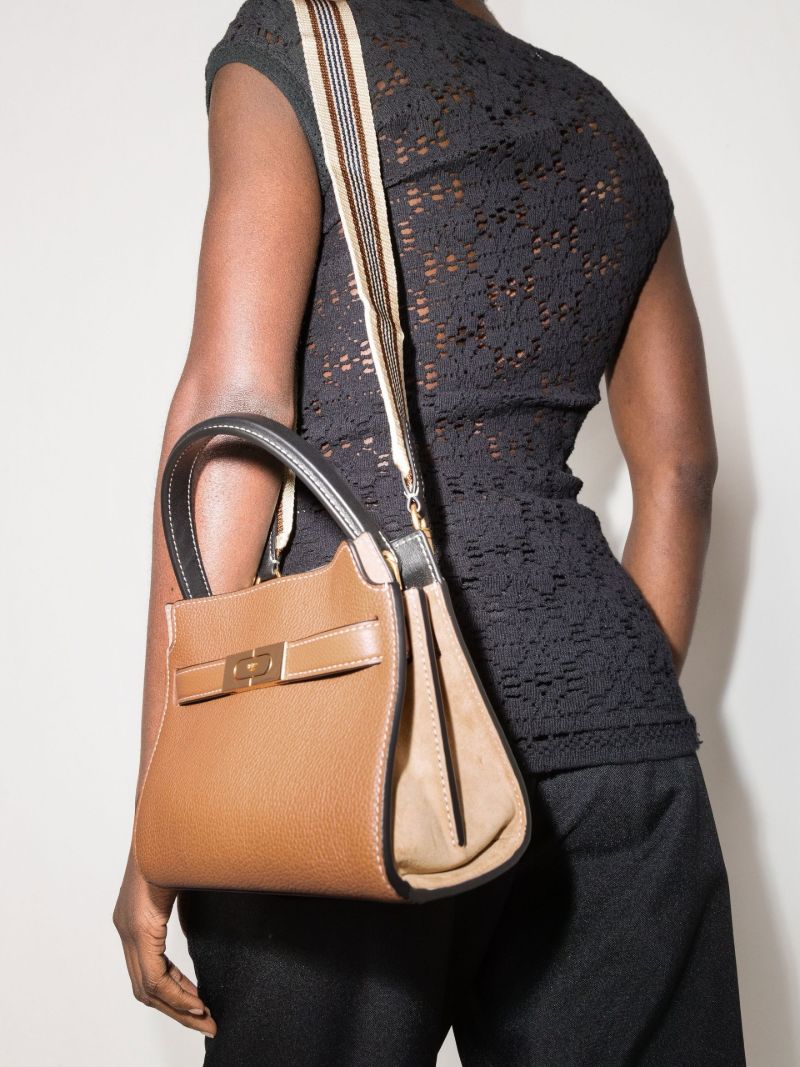 Brown Lee Radziwill Tote Bag