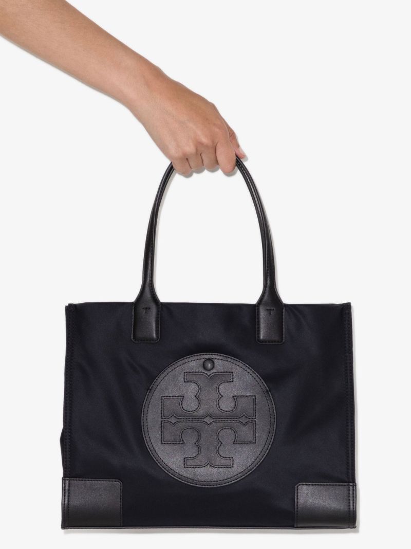 Black Ella Small Tote Bag