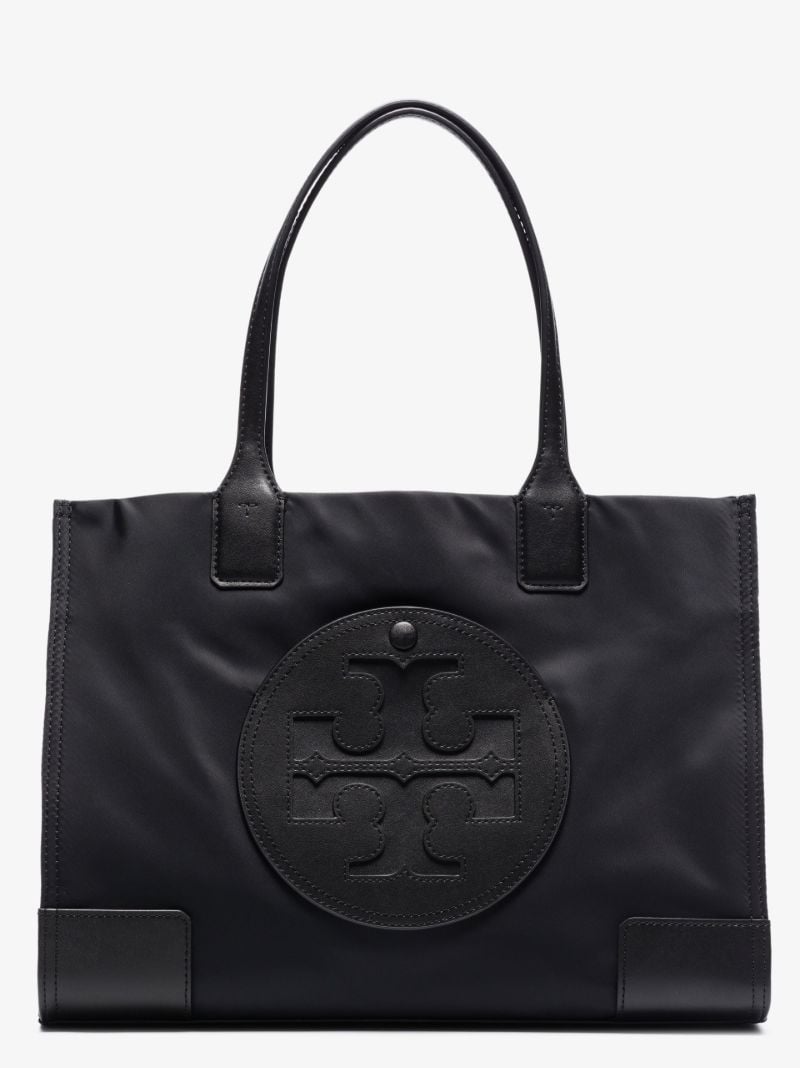 Black Ella Small Tote Bag