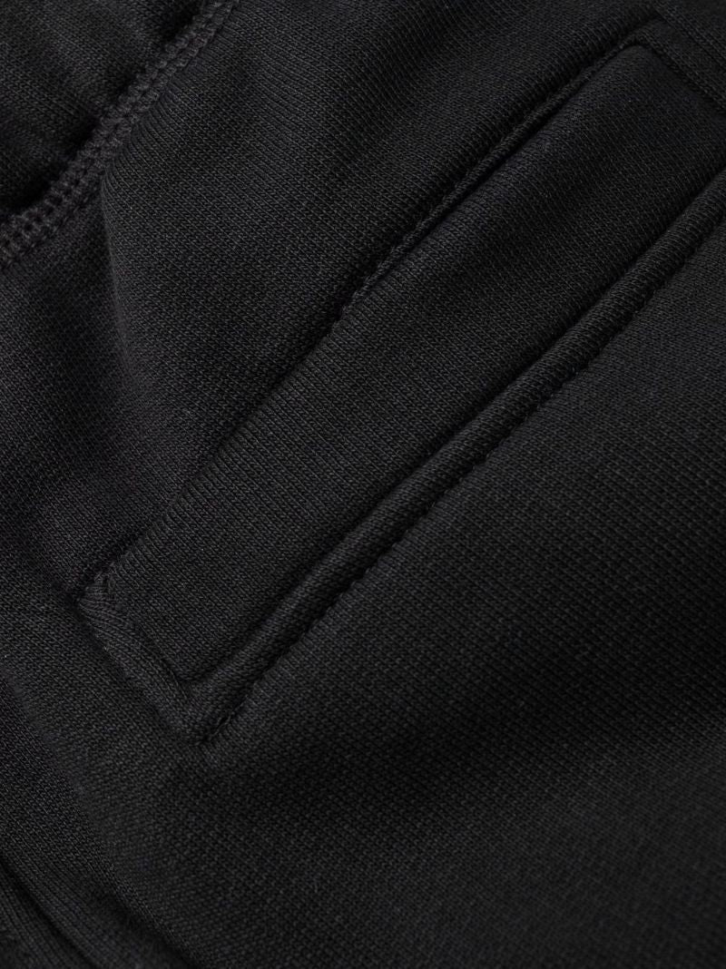 Black Logo-embroidered Track Pants