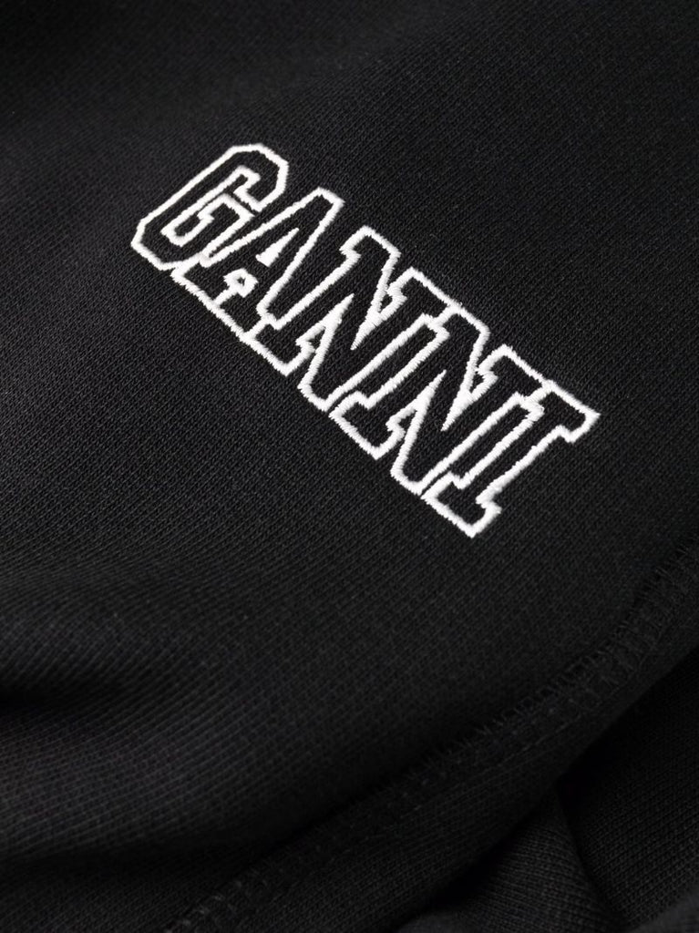 Black Logo-embroidered Track Pants