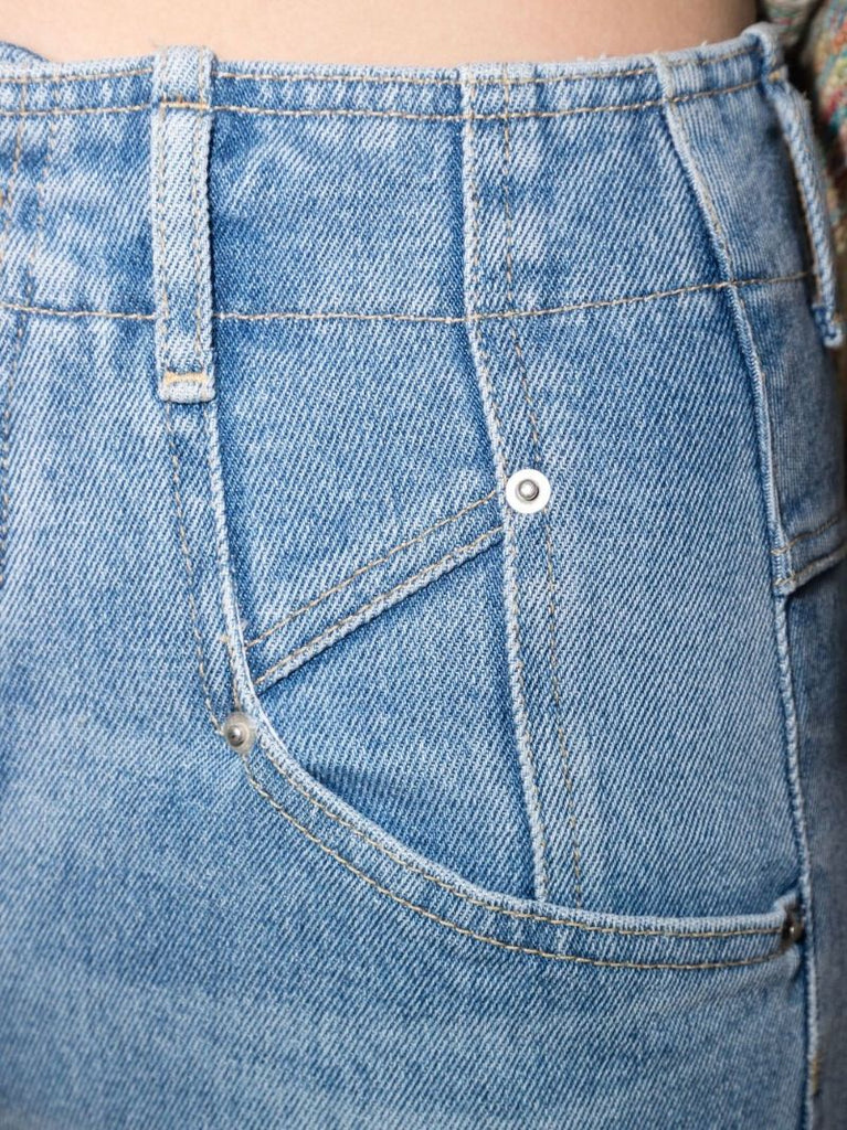 Niliane High Waist Cropped Jeans