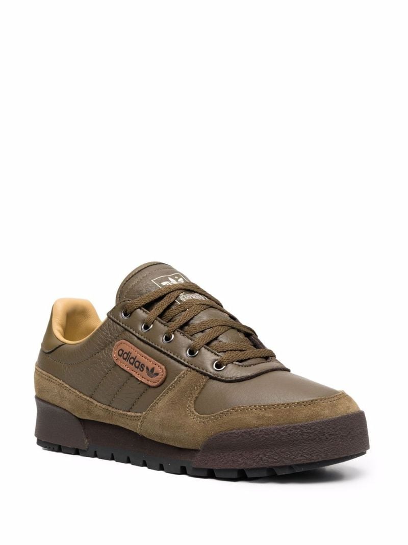 Green Carnforth Spzl Leather Low-top Sneakers