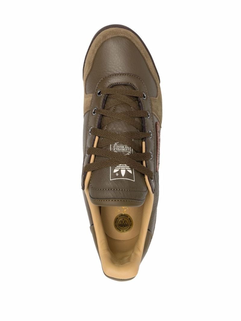 Green Carnforth Spzl Leather Low-top Sneakers