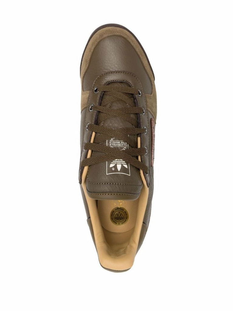 Green Carnforth Spzl Leather Low-top Sneakers