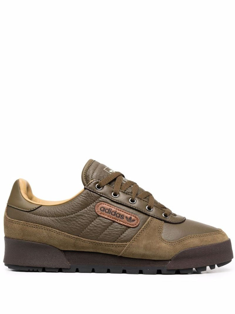 Green Carnforth Spzl Leather Low-top Sneakers