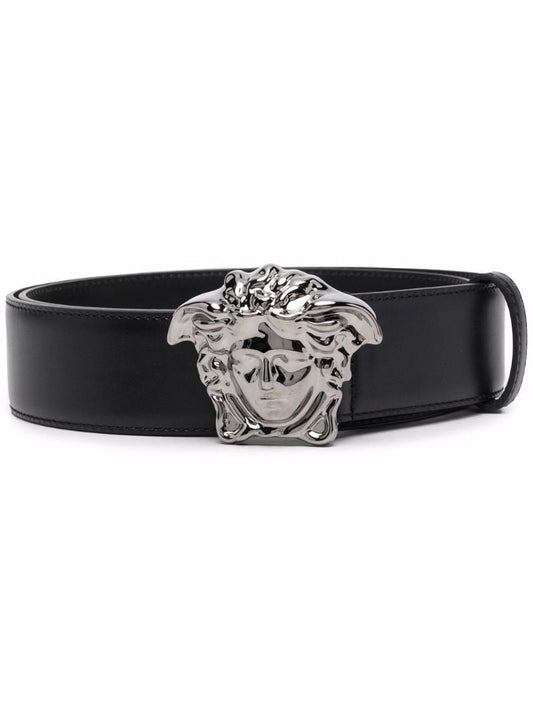 Black Medusa Buckle Belt